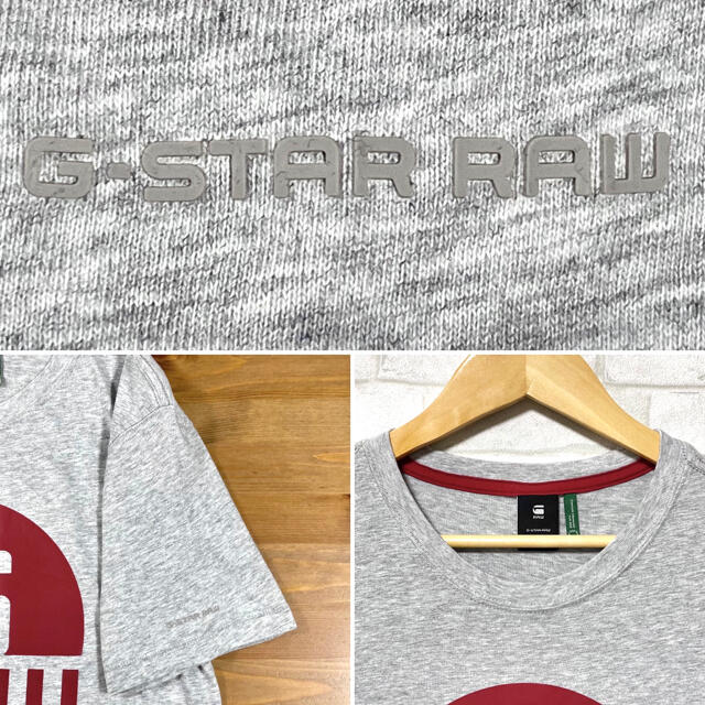 G-STAR RAW(ジースター)の☆ほぼ未使用☆ G-STAR RAW ジースターロゥ オーガニックコットンTee メンズのトップス(Tシャツ/カットソー(半袖/袖なし))の商品写真