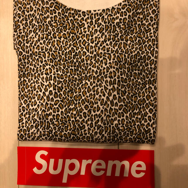 supreme Hanes leopard teeラスト1枚