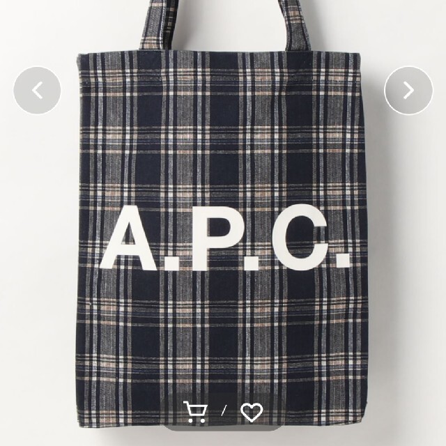 A.P.C(アーペーセー)のA.P.C.☆トートバッグ レディースのバッグ(トートバッグ)の商品写真