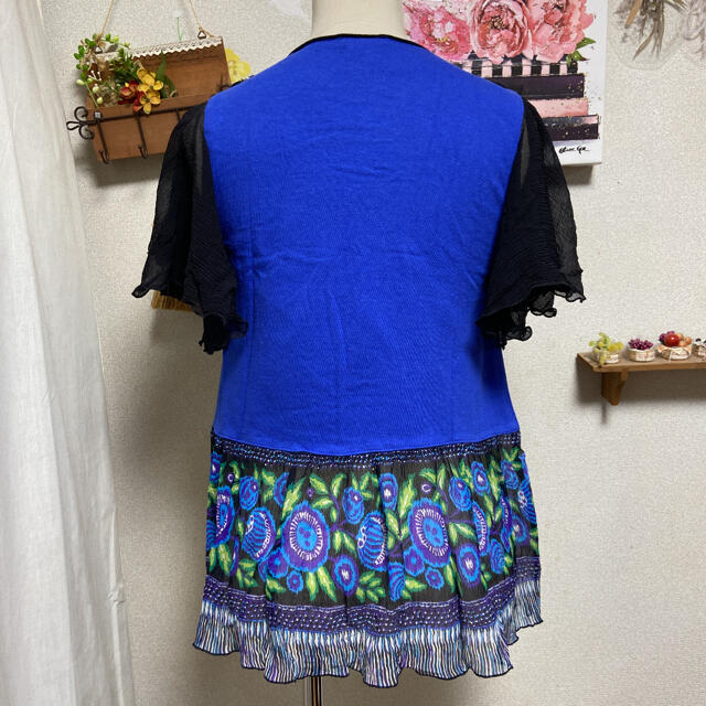 ANNA SUI(アナスイ)の美品　ANNA SUI   シルクコットン　プルオーバー メンズのトップス(Tシャツ/カットソー(半袖/袖なし))の商品写真