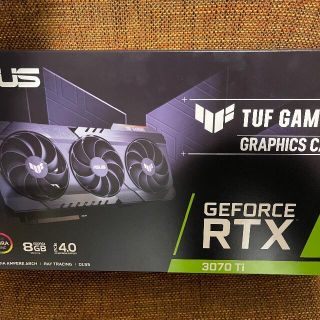 ASUS GeForce RTX 3070 Ti 搭載 グラフィックスカード(PCパーツ)