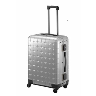 エース(ace.)の【最終】定価14.3万 プロテカ 日本製 スーツケース シルバー 360アルミ(トラベルバッグ/スーツケース)