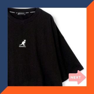 カンゴール(KANGOL)の【早い者勝ち】KANGOL ビッグシルエットTシャツ オフショルダー カンゴール(Tシャツ/カットソー(半袖/袖なし))