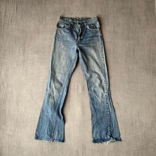 リーバイス(Levi's)のリーバイス 70s 646-0217 フレアデニム ボタン裏39 SCOVILL(デニム/ジーンズ)