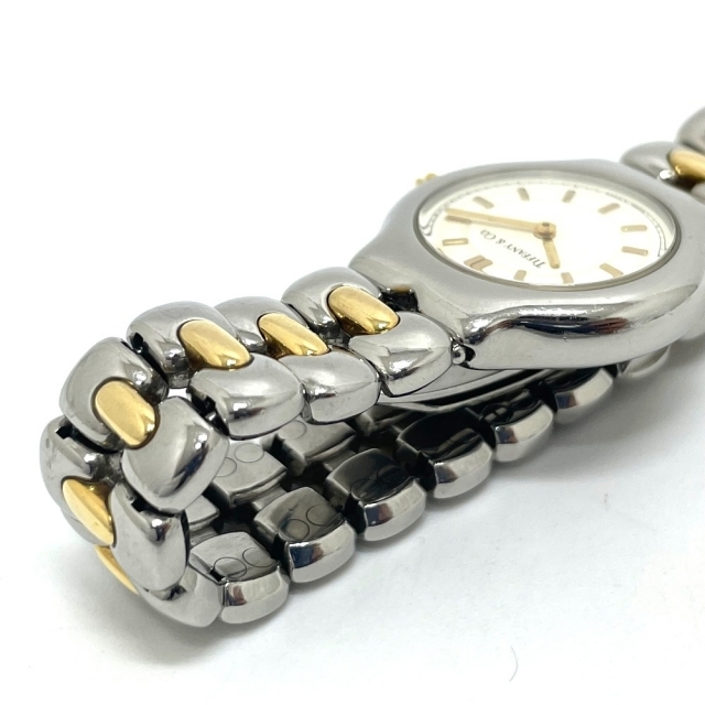 ティファニー L0112 ティソロ レディース腕時計 シルバー×ゴールド