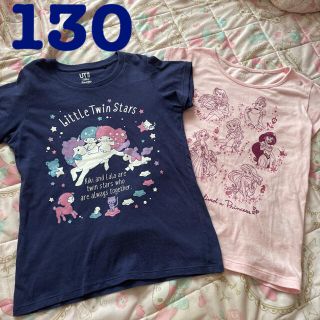 ディズニー(Disney)のユニクロ 半袖Tシャツ(Tシャツ/カットソー)