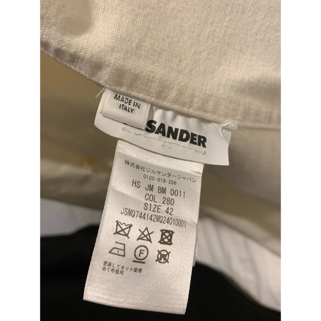 Jil Sander(ジルサンダー)のJIL SANDER 20ss スタッフシャツ 42 メンズのトップス(シャツ)の商品写真