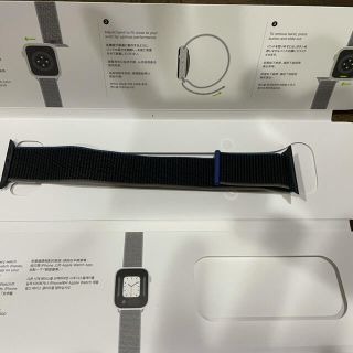 アップルウォッチ(Apple Watch)のApple Watch 純正　スポーツループ　ベルト　バンド　 美品　Apple(その他)