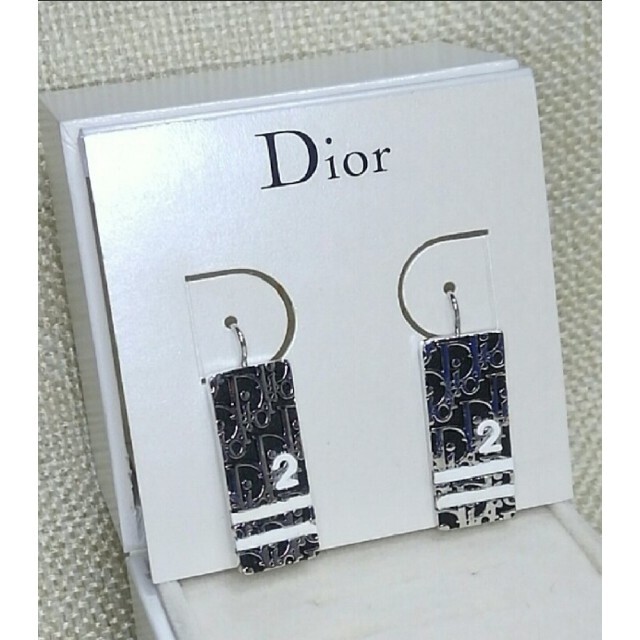 Christian Dior クリスチャンディオール トロッター イヤリング 箱付き