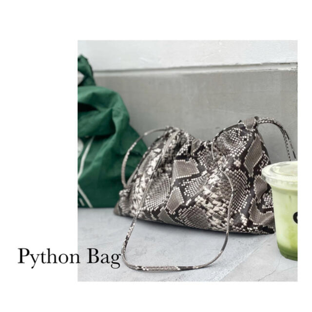 【GOOD GRIEF!/グッドグリーフ】Python Clutch Bag