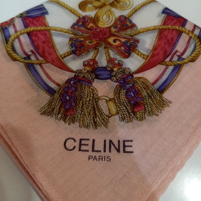 celine(セリーヌ)の★CELINE★　未使用品　ハンカチ　スカーフ レディースのファッション小物(ハンカチ)の商品写真