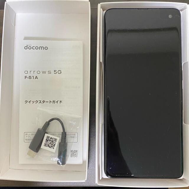 新品未使用  arrows 5G F-51A  ネイビーブラック