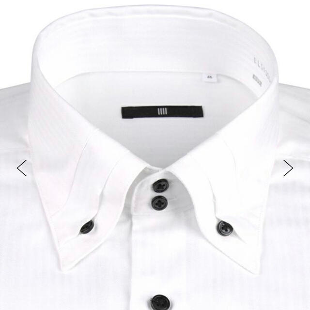 THE SUIT COMPANY(スーツカンパニー)のスーツセレクト  SUIT SELECT ワイシャツ シャツ ボタンダウン 白 メンズのトップス(シャツ)の商品写真