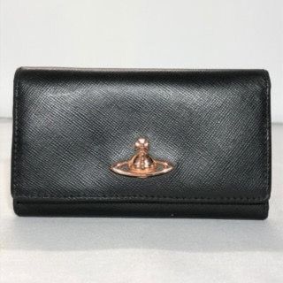 ヴィヴィアンウエストウッド(Vivienne Westwood)のVivienne Westwood　６連キーケース/ブラック/レザー(キーケース)