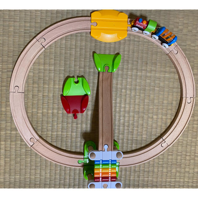 BRIO(ブリオ)のBRIO ブリオ マイファーストレールウェイ ビギナーパック キッズ/ベビー/マタニティのおもちゃ(電車のおもちゃ/車)の商品写真