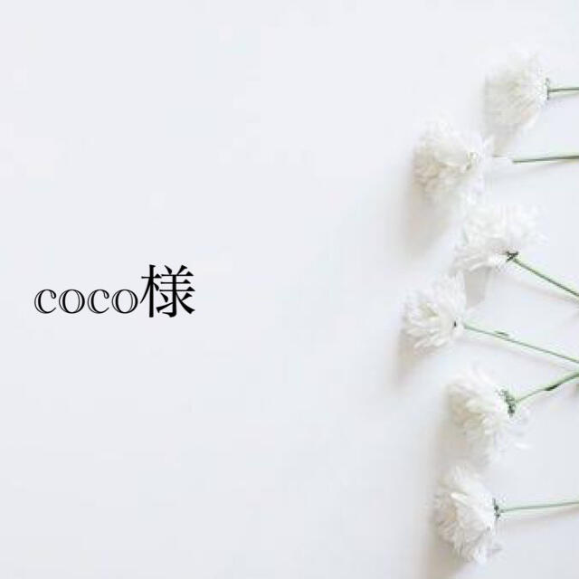 COCO様専用ページ