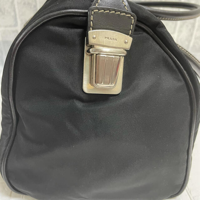 PRADA - 正規品 極美品 PRADA プラダ ブラック ハンドバッグ PRADA - 正規品 極美品 PRADA プラダ ブラック ハンドバッグ