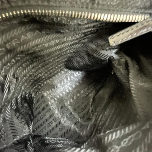 PRADA - 正規品 極美品 PRADA プラダ ブラック ハンドバッグ PRADA - 正規品 極美品 PRADA プラダ ブラック ハンドバッグ