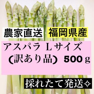 アスパラＬサイズ(訳あり品)即購入OKです(野菜)