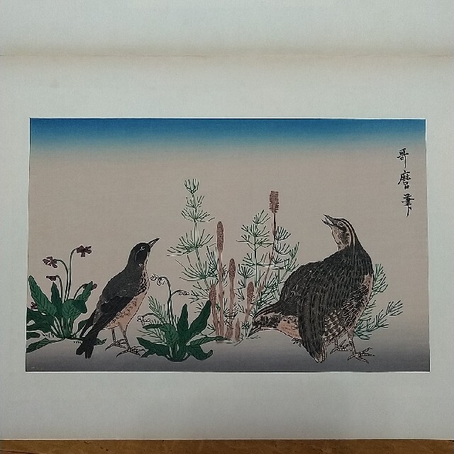 稀版浮世絵　花鳥風月撰集（出品中の4セットまとめてお買いあげの方には25万円にし美術品/アンティーク