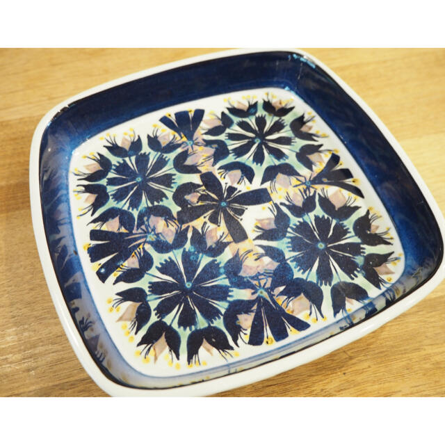 Royal Copenhagen Tenera square plateアルミニア窯