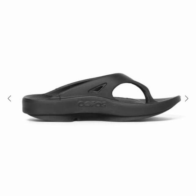 Spick & Span(スピックアンドスパン)のOOFOS oofos ウーフォス　ブラック　24 レディースの靴/シューズ(サンダル)の商品写真