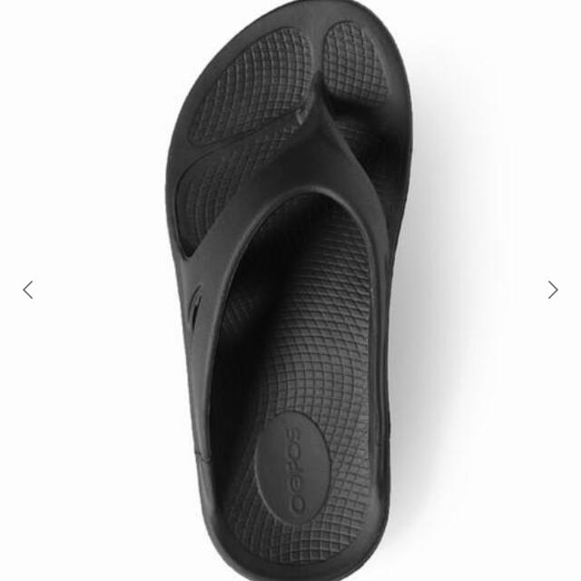 Spick & Span(スピックアンドスパン)のOOFOS oofos ウーフォス　ブラック　24 レディースの靴/シューズ(サンダル)の商品写真