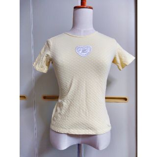 クレージュ(Courreges)のcourreges クレージュ 半袖 Tシャツ レモンイエロー M 9R(Tシャツ(半袖/袖なし))