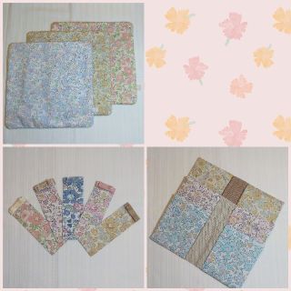 【runrun様　専用】ベッツィ❁リバティプリント使用　ハンドメイド(ハンカチ/バンダナ)