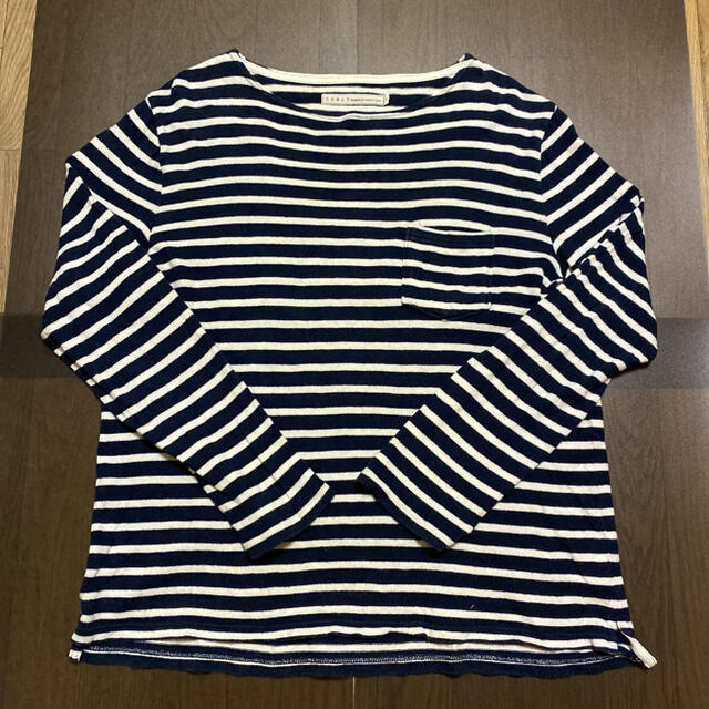 CURLY(カーリー) ボートネット　ボーダーカットソー 長袖
