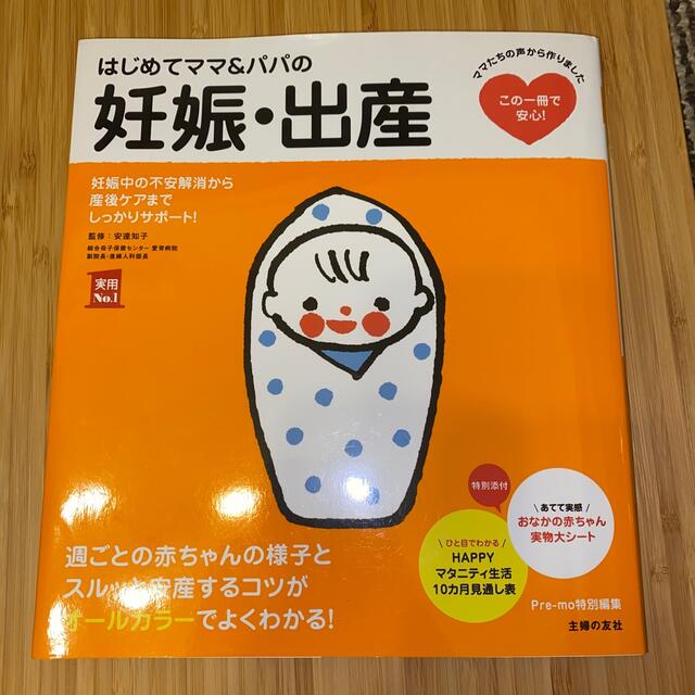 主婦と生活社(シュフトセイカツシャ)のはじめてママ＆パパの妊娠・出産 妊娠中の不安解消から産後ケアまでこの一冊で安心！ エンタメ/ホビーの雑誌(結婚/出産/子育て)の商品写真