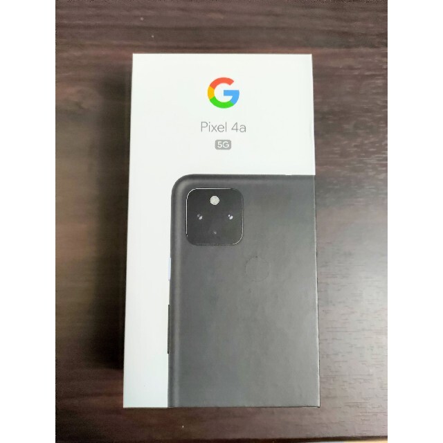 Google Pixel(グーグルピクセル)のGoogle Pixel 4a 5G ジェットブラック おまけ多数！ スマホ/家電/カメラのスマートフォン/携帯電話(スマートフォン本体)の商品写真