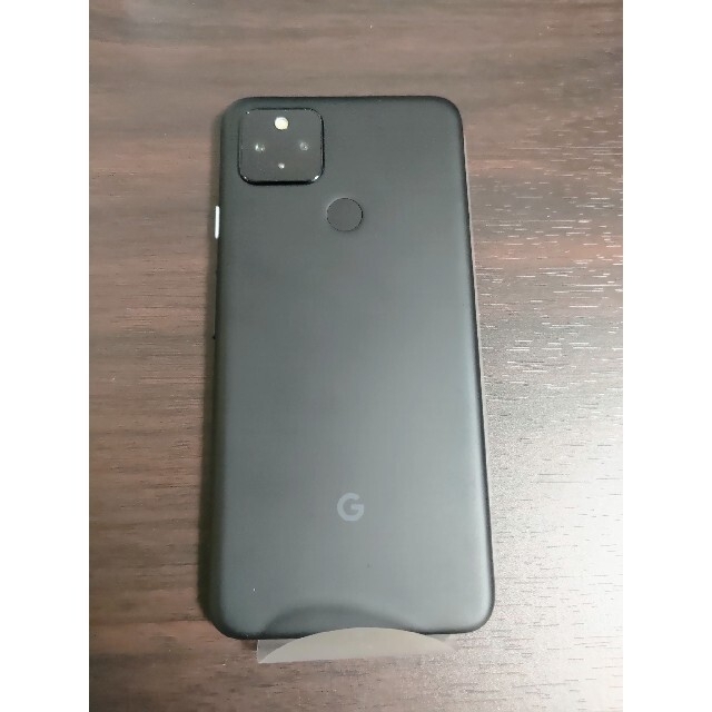 Google Pixel(グーグルピクセル)のGoogle Pixel 4a 5G ジェットブラック おまけ多数！ スマホ/家電/カメラのスマートフォン/携帯電話(スマートフォン本体)の商品写真