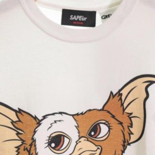 SAPEur サプール グレムリン ロンT Tシャツ 長袖 Mサイズ ホワイト