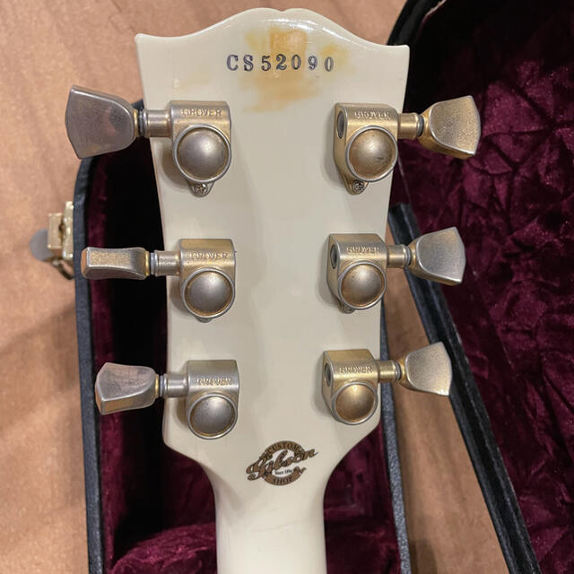 Gibson(ギブソン)のGibson Les Paul Custom Antique White 楽器のギター(エレキギター)の商品写真