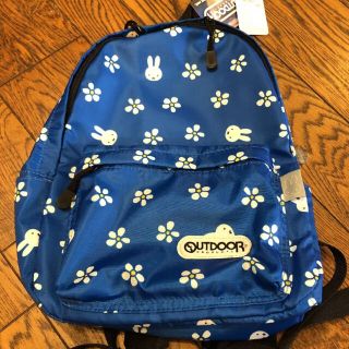 アウトドア(OUTDOOR)の新品　バースデー　ミッフィー　アウトドア　OUTDOOR  リュック　花柄(リュックサック)