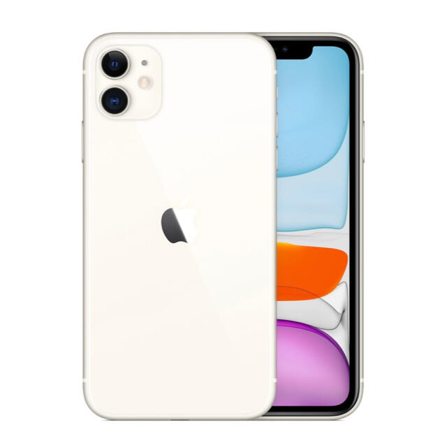 スマートフォン/携帯電話iPhone 11 ホワイト64 GB SIMフリー