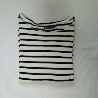 プチバトー(PETIT BATEAU)のプチバトー*ボーダープルオーバー(カットソー(長袖/七分))