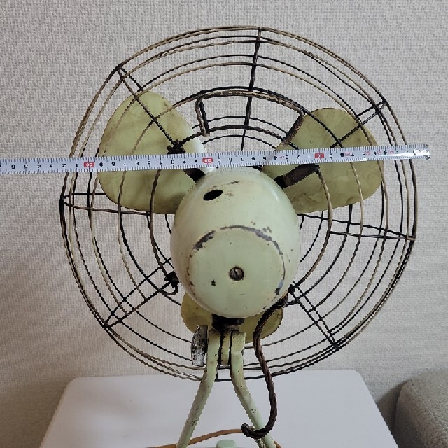 明電舎 MEIDENSHADESKFAN 古い扇風機 昭和レトロ アンティーク - 扇風機