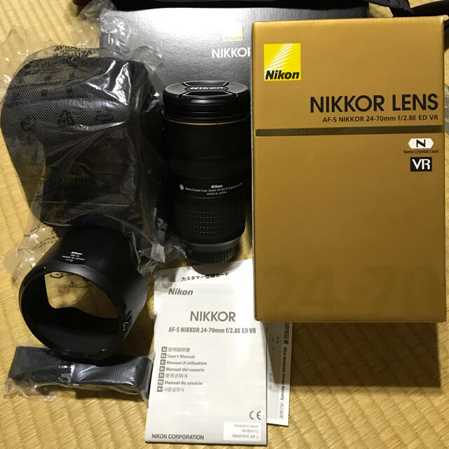 Nikon AF-S 24-70mm f/2.8E ED VR 美品 お買い得