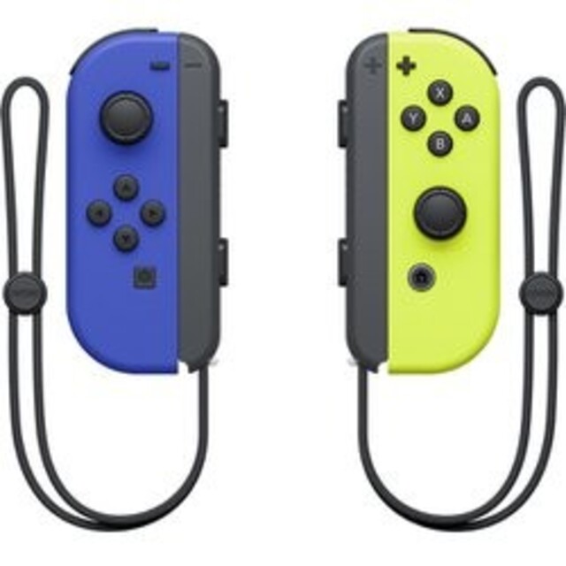 Nintendo Switch(ニンテンドースイッチ)の★新品未使用★　ニンテンドースイッチ　ジョイコン　ネオンブルー　イエロー エンタメ/ホビーのゲームソフト/ゲーム機本体(家庭用ゲーム機本体)の商品写真