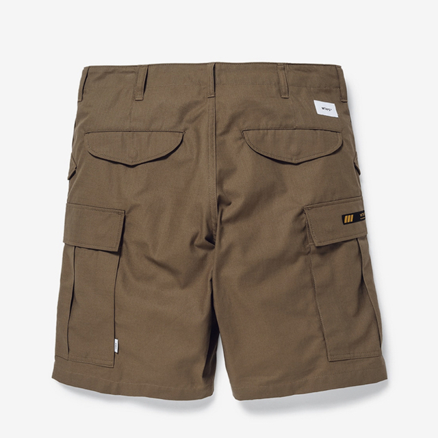 S ベージュ WTAPS CARGO SHORTS COTTON RIPSTOP - ショートパンツ