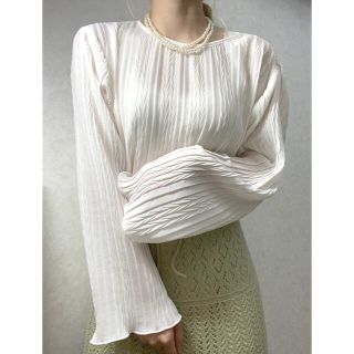 フーズフーチコ(who's who Chico)のblouse (シャツ/ブラウス(長袖/七分))