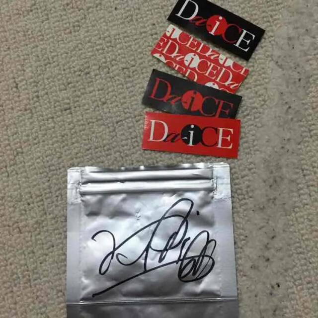 Da-iCE 大野雄大 サイン入り ステッカーの通販 by SAKURAshop Da-iCE 大野雄大 サイン入り ステッカーの通販 by SAKURAshop