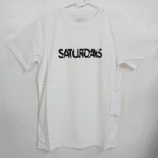 サタデーズサーフニューヨークシティー(SATURDAYS SURF NYC)の【XS】サタデーズニューヨークシティ/半袖Tシャツ/Exclude/白(Tシャツ/カットソー(半袖/袖なし))