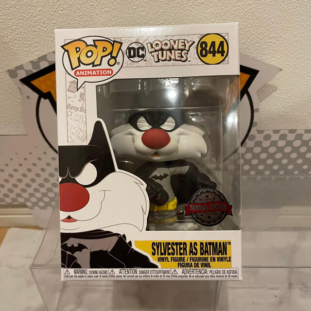 FUNKO POP! ルーニー・テューンズ　シルベスター　バットマン限定版