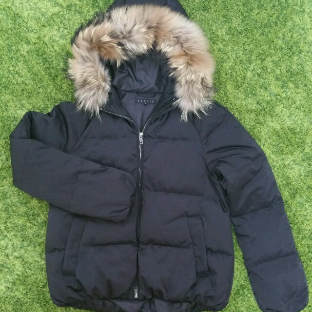 休日限定 美品✨ Theory luxeリバーシブル ダウンジャケットラビット