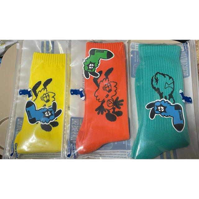 Whimsy x VERDY VICK SOCKS 3点セット - workbookapp.net