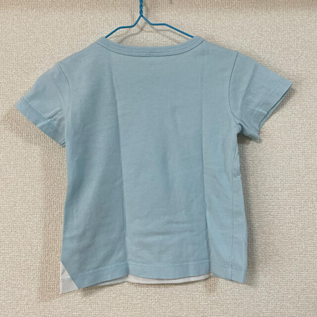 MUJI (無印良品)(ムジルシリョウヒン)のインド綿天竺編みプリントＴシャツ（ベビー）　ベビー８０・ホッキョクグマ キッズ/ベビー/マタニティのベビー服(~85cm)(Ｔシャツ)の商品写真