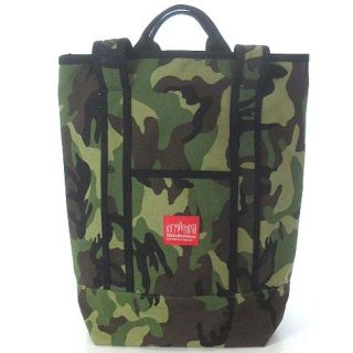 マンハッタンポーテージ(Manhattan Portage)のマンハッタンポーテージ バックパック リュック カモフラ 迷彩 ブラウン 茶(登山用品)